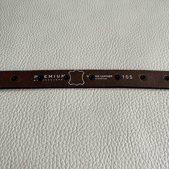 NWOT - Jack & Jones Leather Size 105cm/ US Size 42 - Made in Portugal - Picture 4 of 5